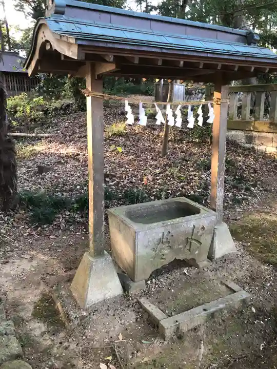 伊古乃速御玉比売神社の手水舎