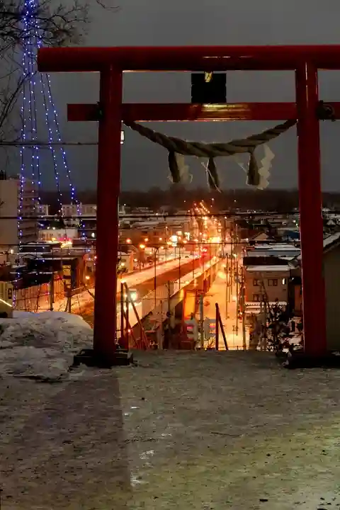 星置神社の鳥居
