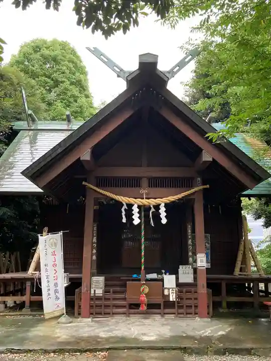 音無神社の本殿・本堂