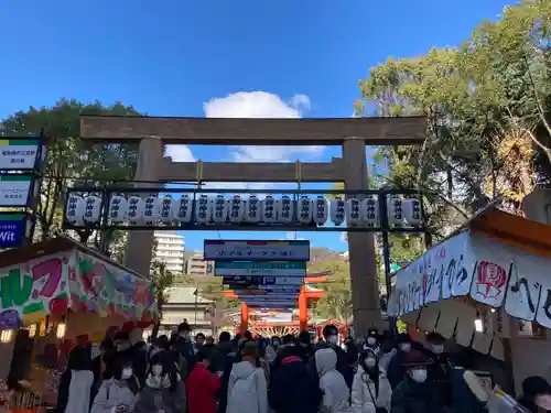 生田神社の鳥居