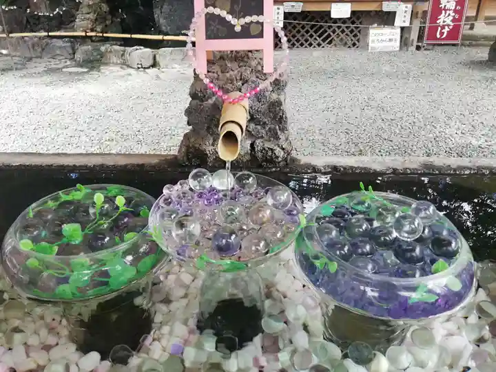 川越熊野神社の手水舎