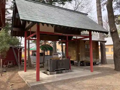 上富良野神社の手水舎