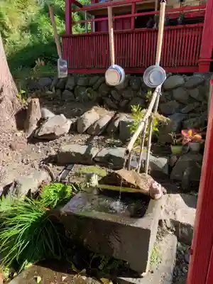 鹿角八坂神社の手水舎