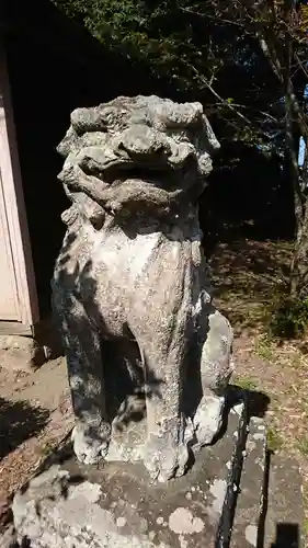 館腰神社の狛犬
