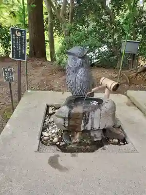 鷲子山上神社の手水舎