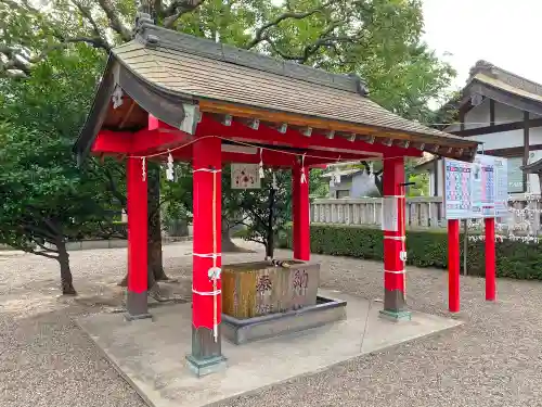 元郷氷川神社の手水