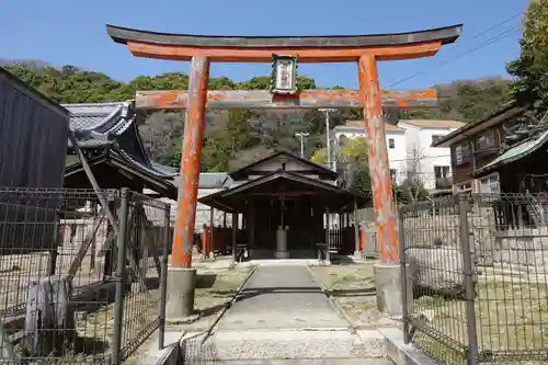 五宮神社の鳥居