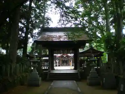 筑紫神社の山門・神門