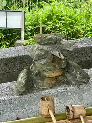 劔山神社の手水舎