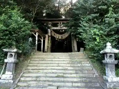 嶽宮神社の山門・神門