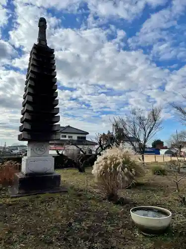 下野薬師寺 (旧 安國寺)の塔