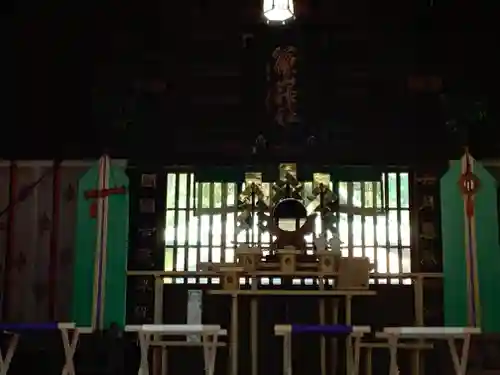 篠山神社の本殿・本堂