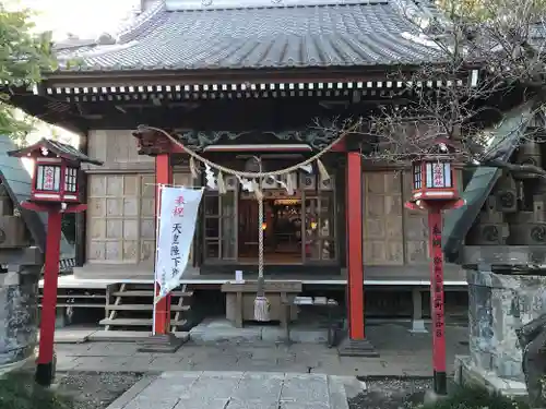 龍ケ崎八坂神社の本殿・本堂
