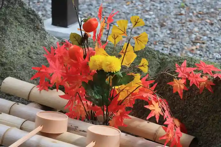 阿久津「田村神社」(郡山市阿久津町)旧社名:伊豆箱根三嶋三社の手水舎