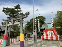 三津厳島神社の鳥居
