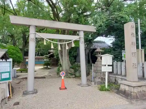 神明社（桜神明社）の鳥居