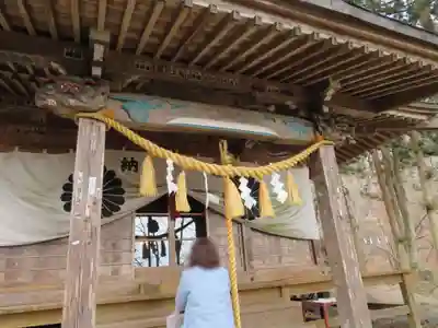 中之嶽神社の本殿・本堂