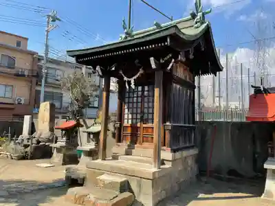 射場八幡神社の本殿・本堂