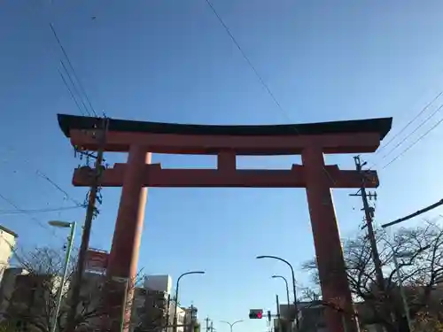 豊國神社の鳥居