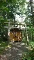 阿寒岳神社奥之院の鳥居