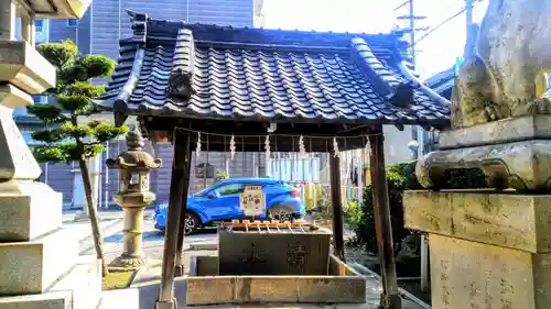 鹽竃神社の手水舎