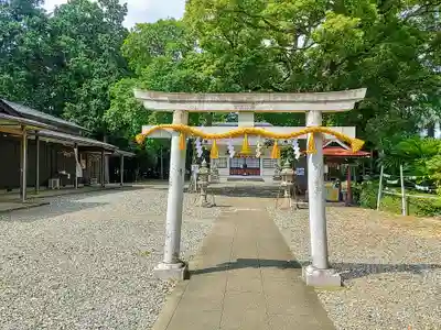 諏訪神社の鳥居