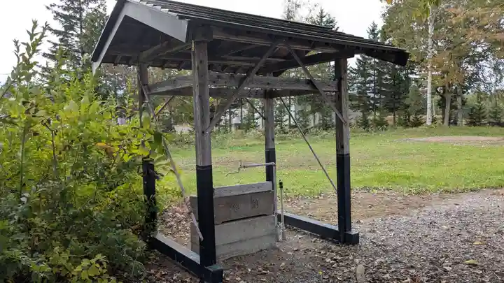 上更別神社の手水舎