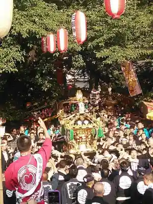 花園神社のお祭り