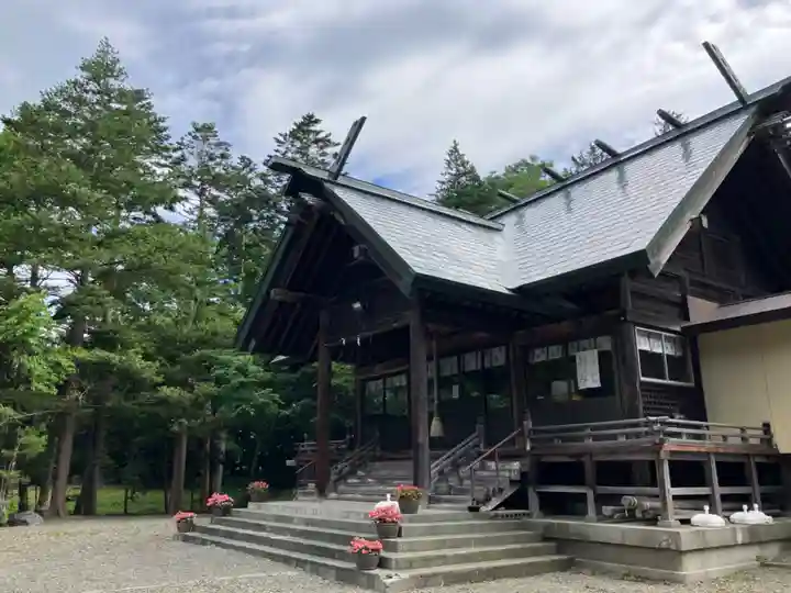 栗沢神社の本殿・本堂