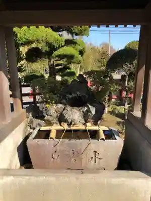 埴生神社の手水舎