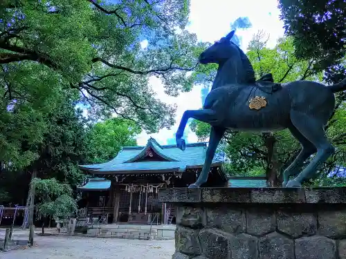 神明社（小牧神明社）の狛犬