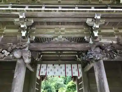 秋葉山本宮 秋葉神社 上社の山門・神門