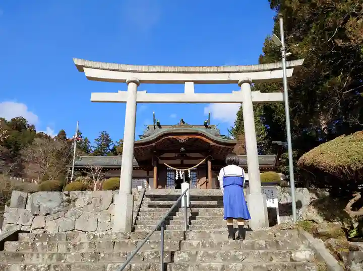 夫婦木神社の鳥居