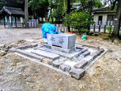 神明社（大脇神明社）の手水舎