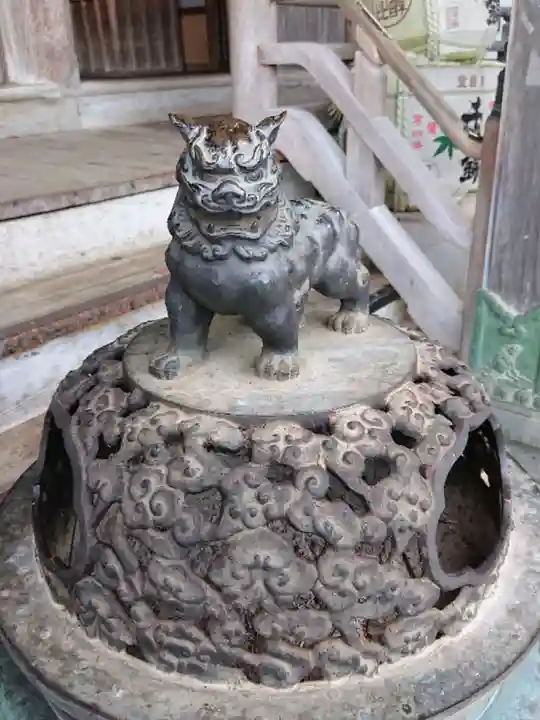 北向観音の狛犬