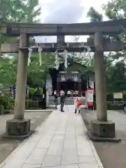 稲毛神社の鳥居