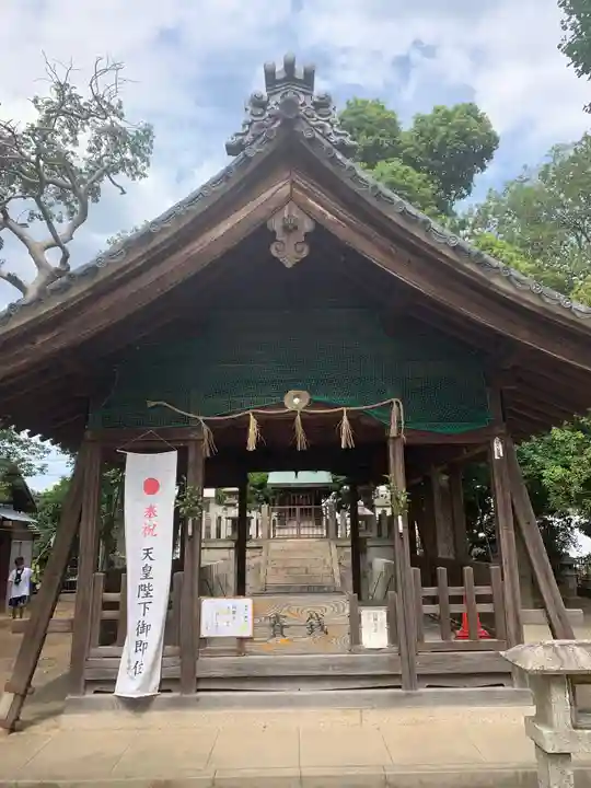 東栄八幡社の本殿・本堂