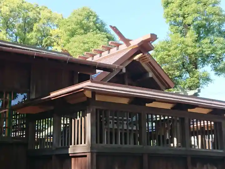 長良八劔社の本殿・本堂