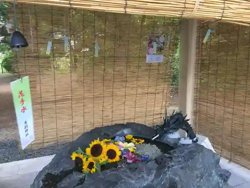 厚別神社の手水舎