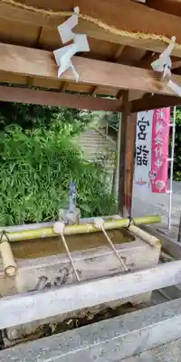 蹉跎神社の手水舎