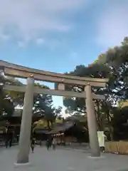 明治神宮の鳥居