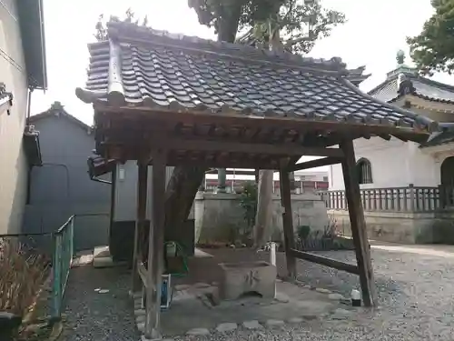晴雲寺の手水舎