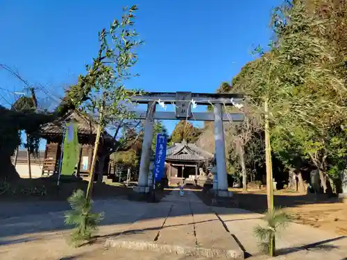 伏木香取神社の鳥居