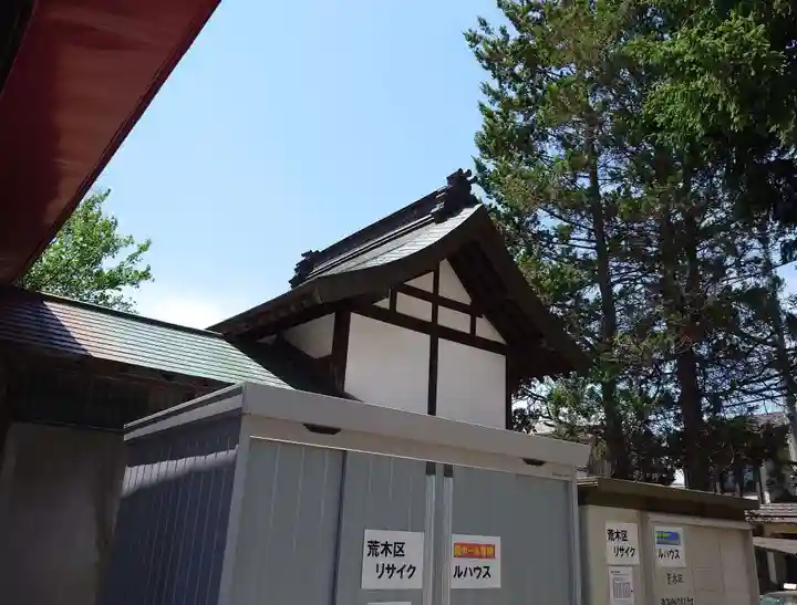 木留神社の本殿・本堂