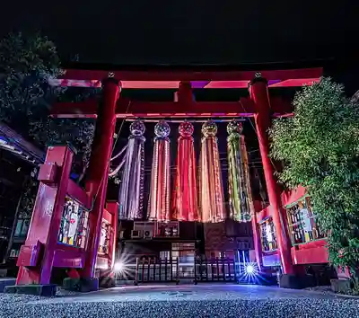 五泉八幡宮の鳥居