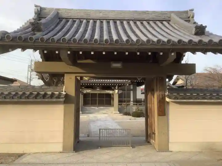 教圓寺の山門・神門