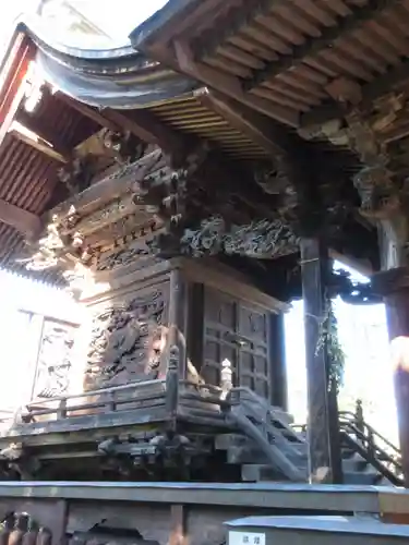 諏訪神社の本殿・本堂