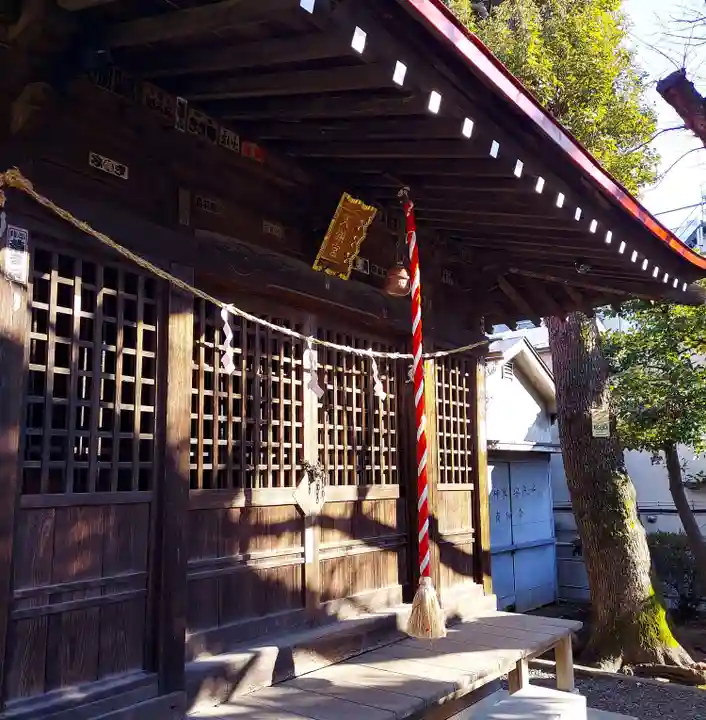 柿の木坂北野神社の本殿・本堂