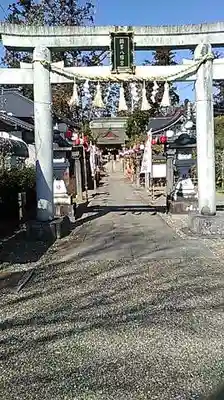 鶴峯八幡宮の鳥居