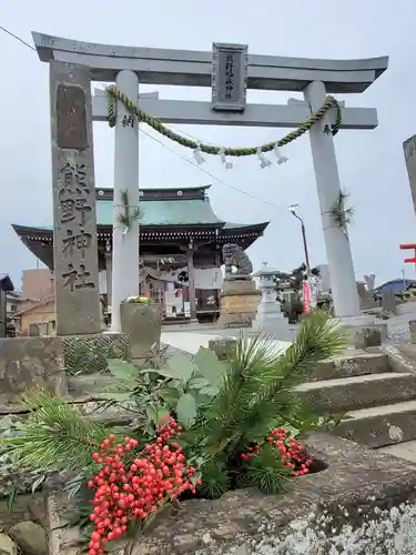 熊野福藏神社の鳥居